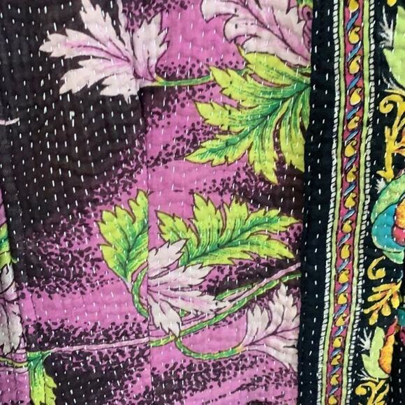 JOSHI TROPICAL PRINT BLAZER SIZE L - Picture 6 of 10